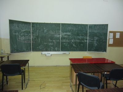 Tafeln in der Lenauschule
